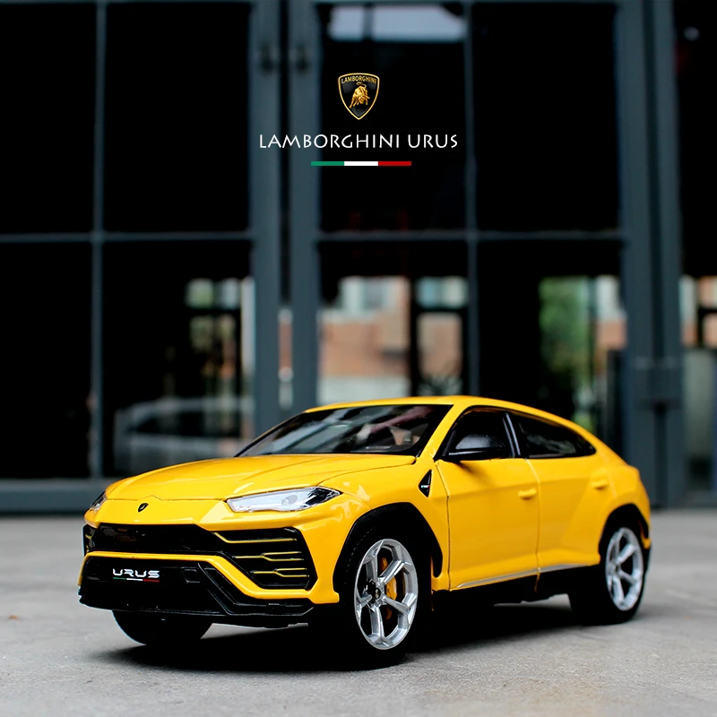 Имитационная модель автомобиля Maisto 1:24 Lamborghini URUS из сплава, ремесленные украшения, Коллекция игрушечных инструментов, подарок от AliExpress RU&CIS NEW