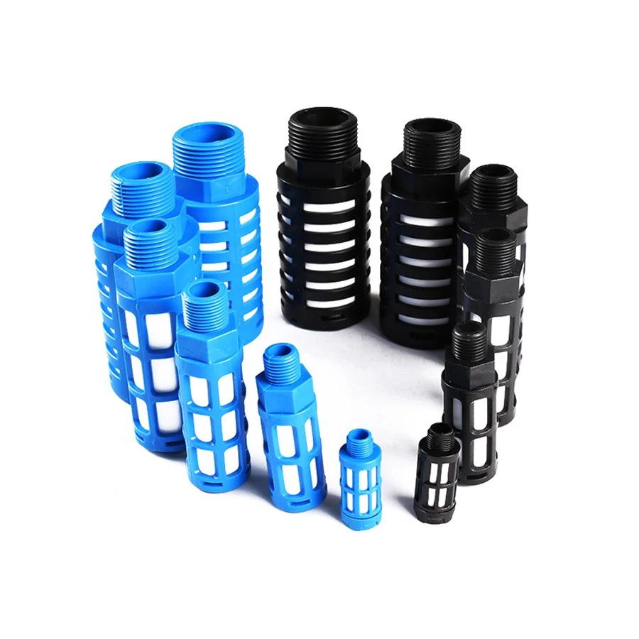 Пневматический Глушитель PSL с наружной резьбой 1/8 дюйма 1/4 3/8 1/2 3/4 1 дюйм шумовой