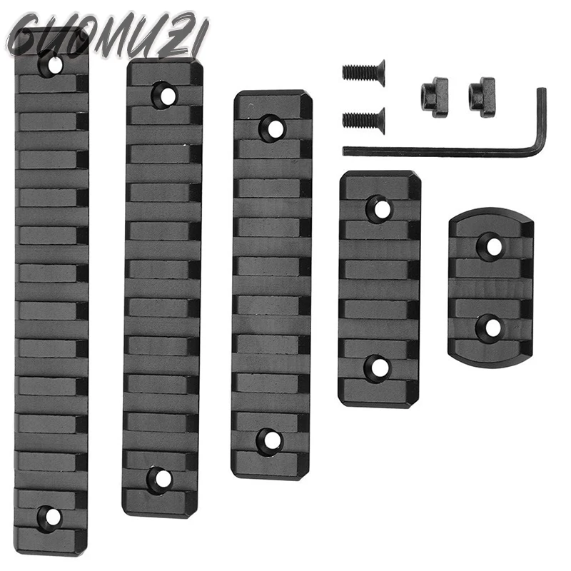 Новое тактическое крепление M lok для прицела Пикатинни 21 мм алюминиевые рельсы