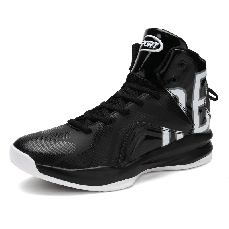 black Новинка, дешевые мужские баскетбольные кроссовки,, брендовые, zapatos hombre, с высоким берцем, Jordan, Ретро стиль, Уличная обувь, нескользящий светильник, кроссовки - Цвет: black