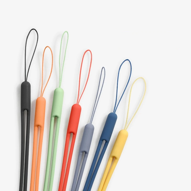 Короткие силиконовые сотового телефона ремешок держатель для телефонов ремешки