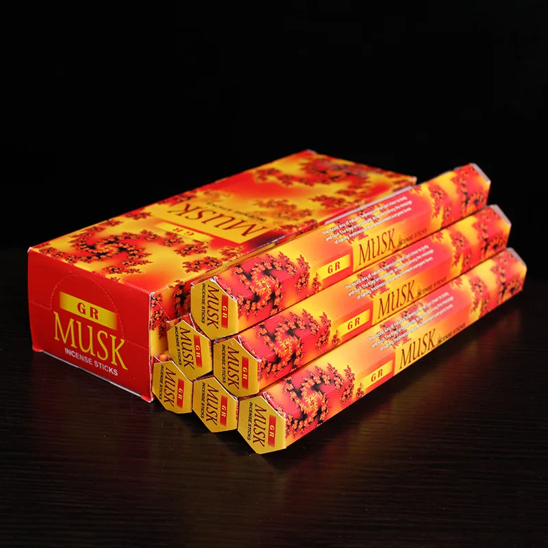 F Musk индийские ароматические палочки натуральная большая коробка ручная работа