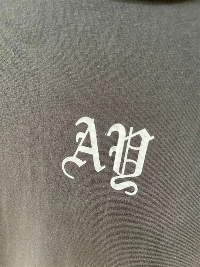 

2021 Oversize ASKYURSELF T-shirt Men Women 1:1 High Quality Vintage ASKYURSELF Tee Gothic Letter Tops Graghic Short Sleeve