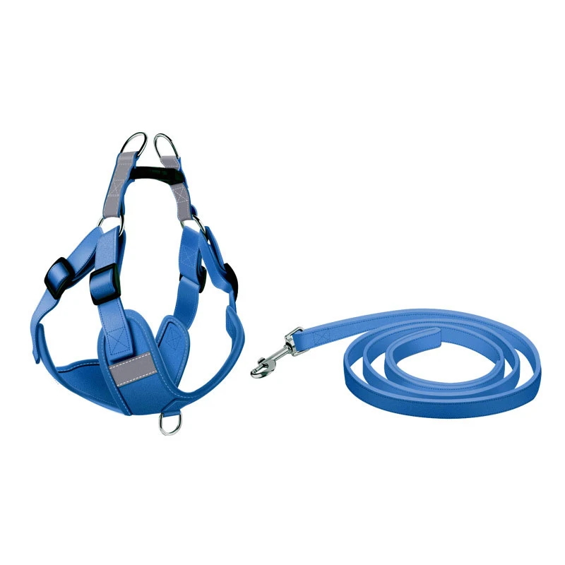 

Dog Cat Pet Harness and Leash Set Escape Proof Large Small Medium Puppy Adjustable Vest Pet Harness for Dogs Walking Accessories