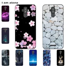 I am alone Phone Case For BQ 6042L Magic E 2020 6.09 inch Mobile Cover Cute Fashion Cartoon Painted Shell Bag