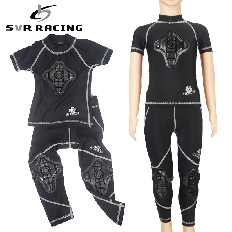 Детский баланс велосипед соревнования Защитное Снаряжение Набор броня одежда