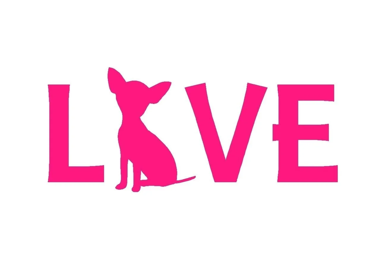 Виниловая наклейка на окно ноутбук чихуахуа | Игрушки и хобби