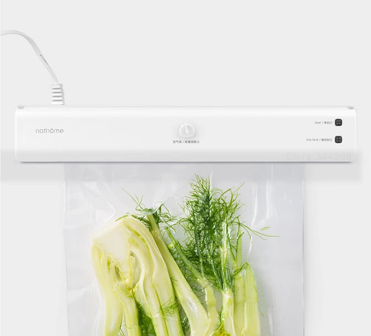 XIAOMI MIJIA Автоматический Вакуумный пищевой герметик вакуумная упаковочная машина пакеты дегазатор для сенсорной кухни герметичная упаковка