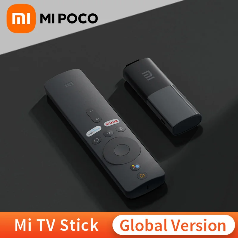 Xiaomi Mi TV Stick глобальная версия Android 9 0 смарт ТВ приставка 1 ГБ ОЗУ 8 Гб ПЗУ Bluetooth 4 2