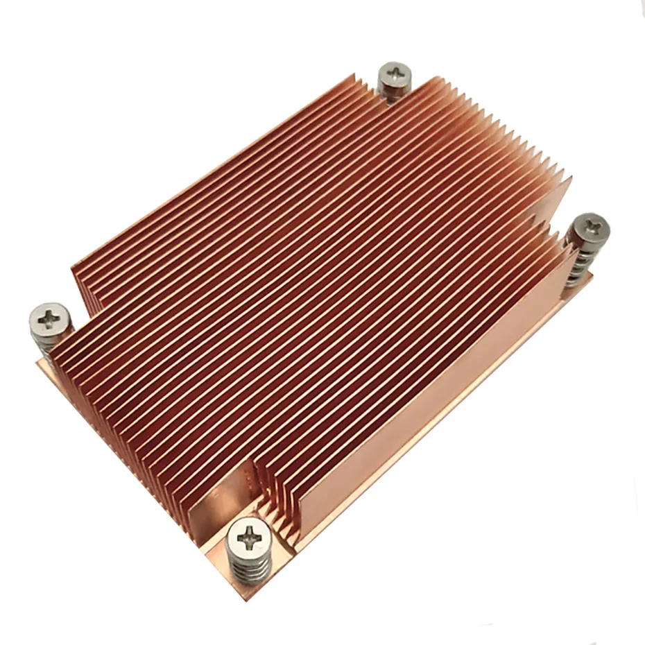 Coolсервер 1U1C 1U Настольный ПК CPU сервер рабочая станция кулер тонкий радиатор для