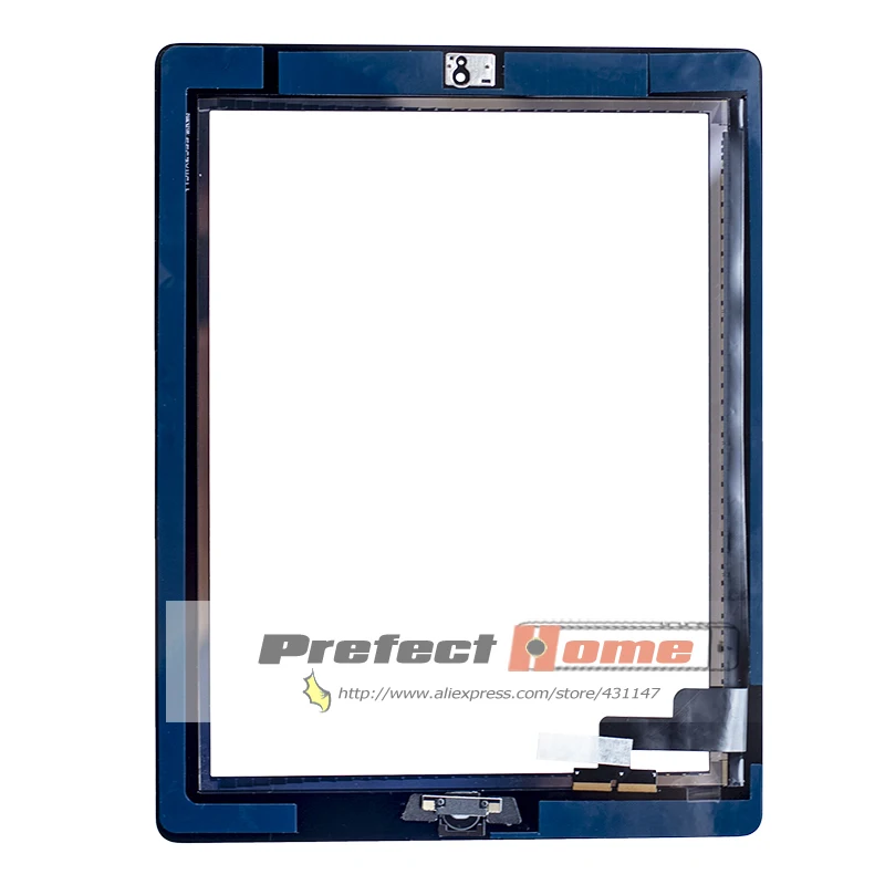 20 шт./лот для iPad 2 сенсорный экран стекло дигитайзер Замена + Главная Кнопка клей