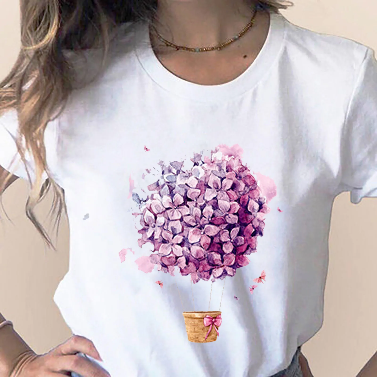 

Bicycle Vogue T Shirt Women Summer Casual Tshirts Tees Harajuku Korean Style Graphic Tops 2020 Kawaii Female T-shirt,Drop Ship