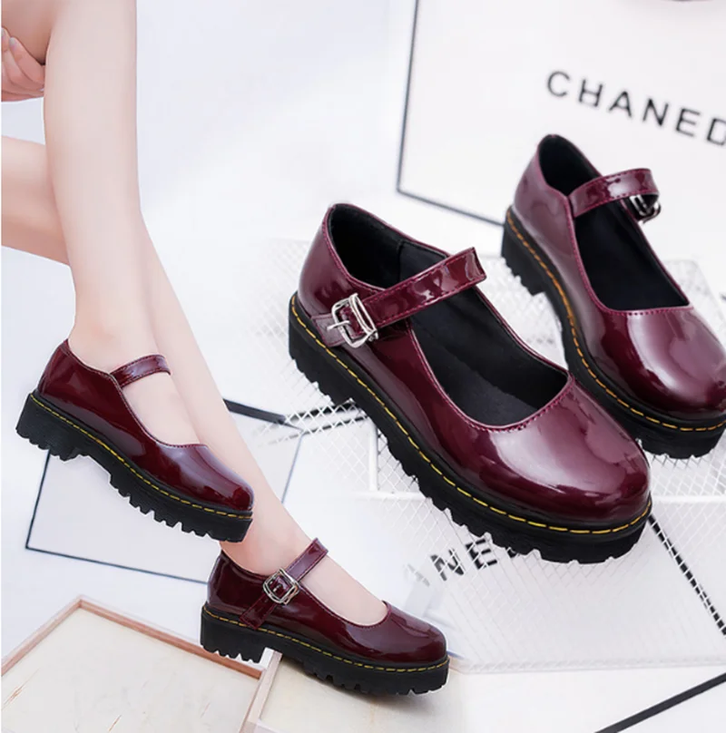 Женская обувь в консервативном стиле аниме для костюмированной вечеринки из