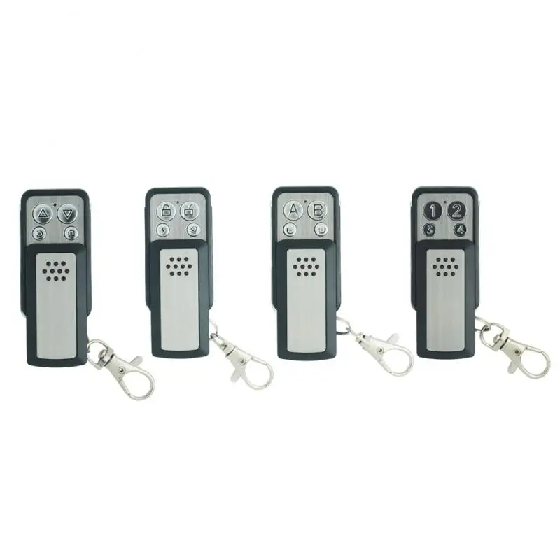 

New Metal Blue Light 433MHZ Copy Remote Controller Metal Clone Remotes Auto Copy Duplicator For Gadgets Car Home Garage Door