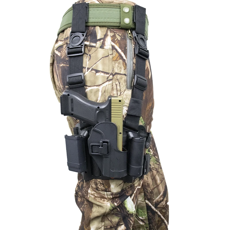 

Tactical HK USP Compact Gun Accessories Quick Drop Outdoor Hunting and Equipment Adjustable and Detachable Leggings Holster