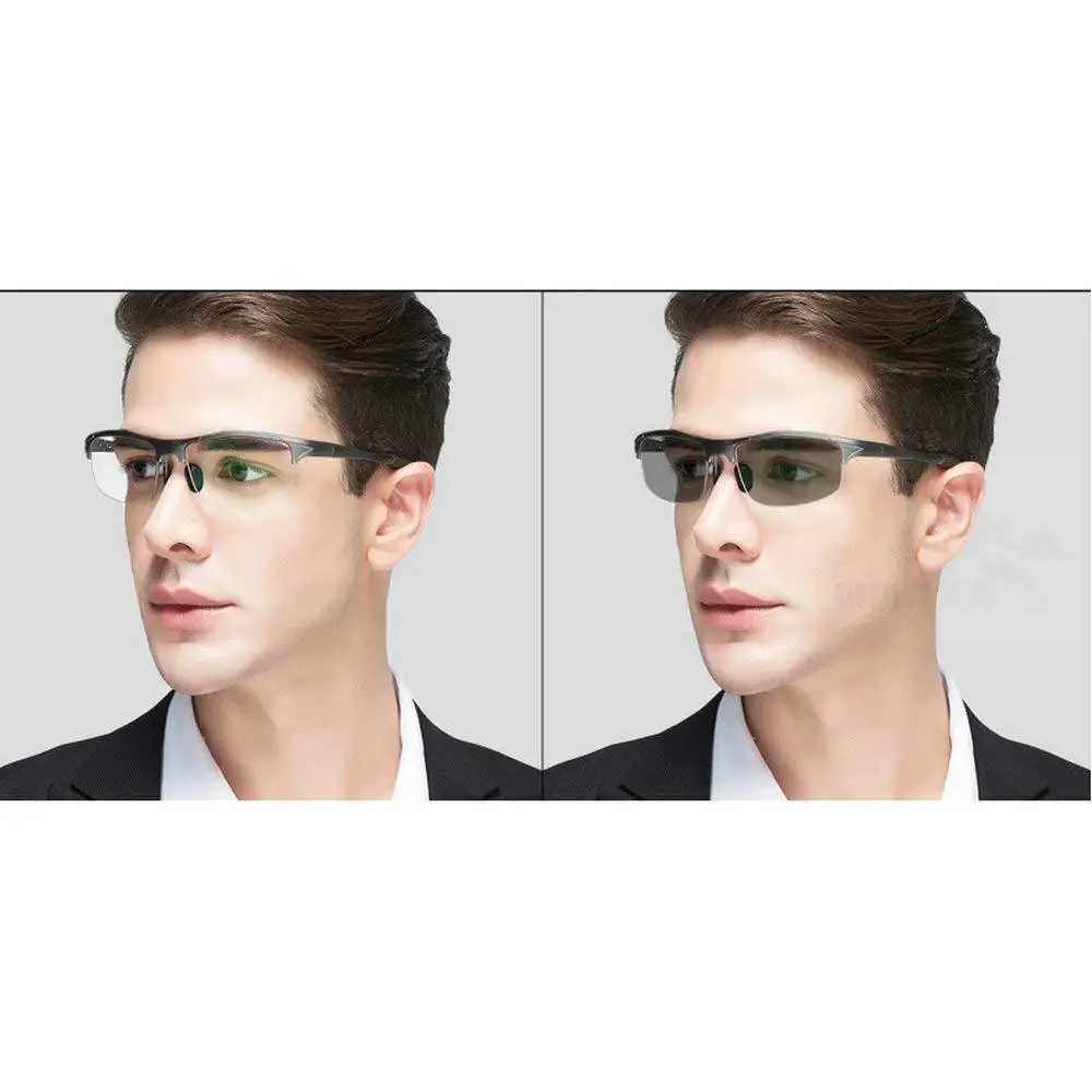 MINCL / 2019 алюминиево магниевые Мужские Солнцезащитные фотохромные мужские