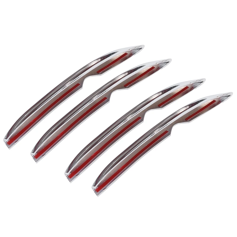 

Front Fog Lamps Cover Grille Slats Sticker Decoration Strips for Mercedes -Benz C Class CLA C118 CLA200 260 2020+ Chrome