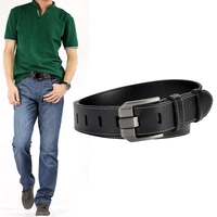 leather belt fashion men pin buckle youth retro casual pants belt high quality cowhide luxury design brand 2022 new classic belt