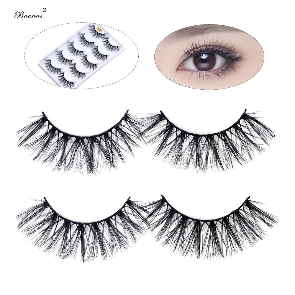 100 пар ресницы из искусственного меха 5d натуральные мягкие для наращивания лидер
