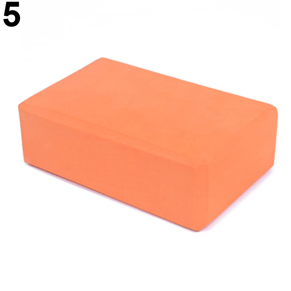 

Pilates Yoga Block EVA Foaming Foam Brick Exercise Fitness Stretching Aid Gym