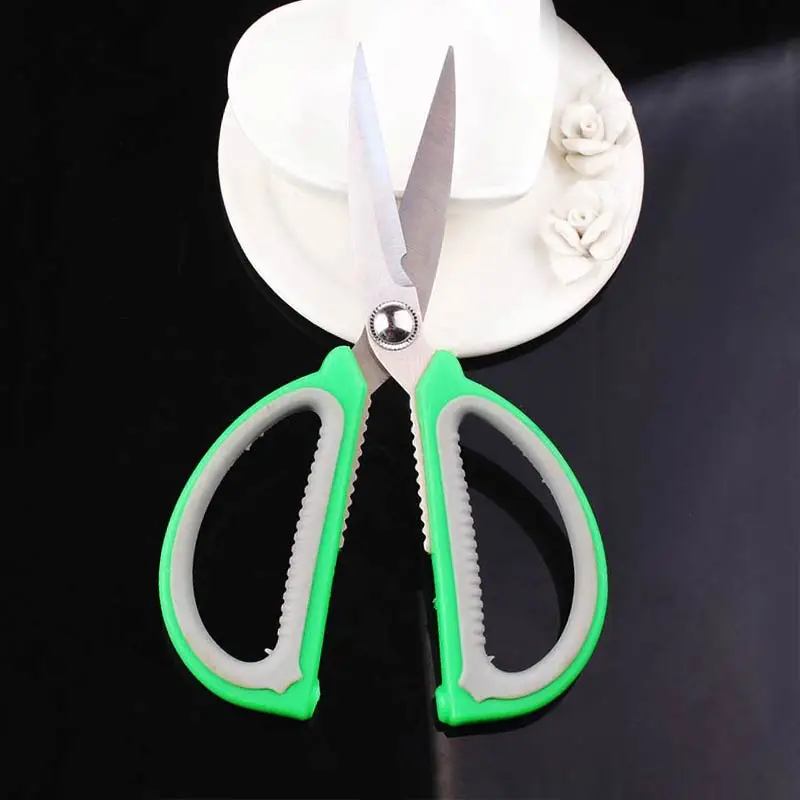 Durable Stainless Steel Household Scissors School Office Paper-cut Sharp Shear Student DIY Scissor Tool Kitchen | Дом и сад
