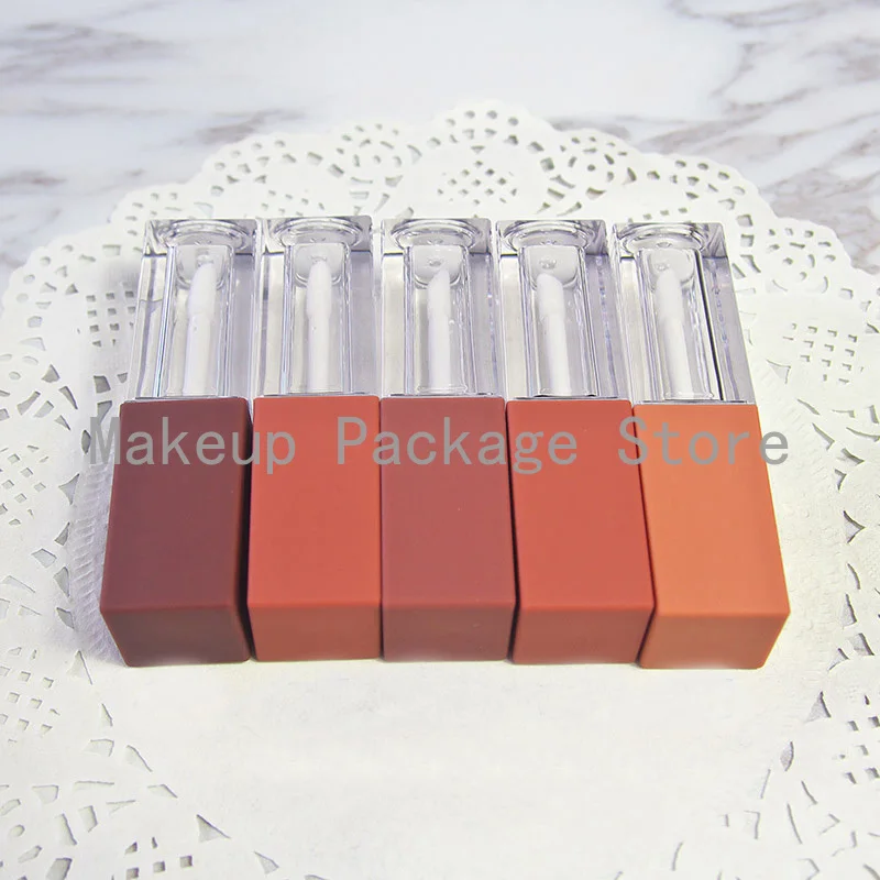 

40pcs/lot 5ML Portable High Class Plastic Lip Gloss Tube, Empty DIY Elegant Liquid Lipstick Refillable Bottle, Lip Beauty Tool