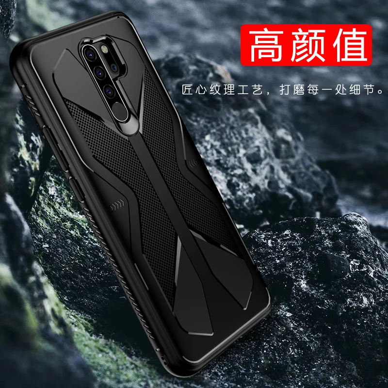 

Luxury High Quality Soft TPU Silicone Matte Shockproof Phone Case For Xiaomi Redmi 9 Protective Back Cover Coque Fundas