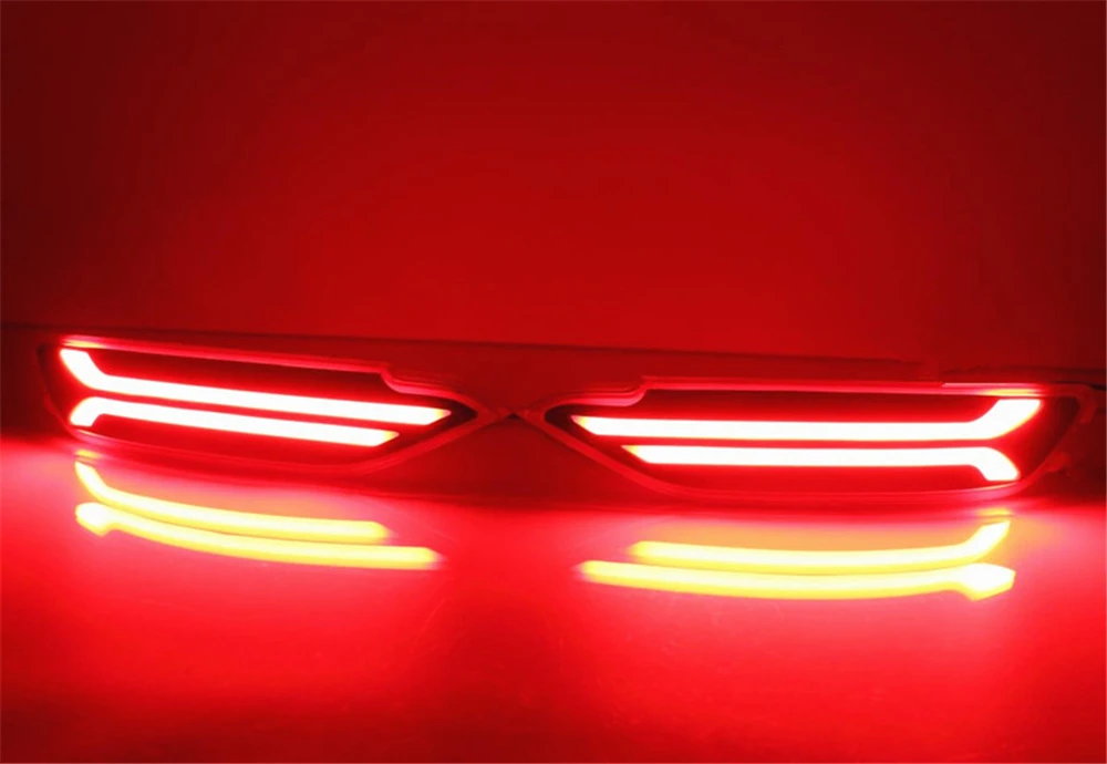 Автомобильная проблесковая 2 шт Автомобильный Светодиодный отражатель