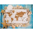 Мозаика Yujohom для творчества, алмазная вышивка, Карта мира, морская звезда, квадратная паста, полный набор для вышивки крестиком, алмазная живопись, украшение для дома