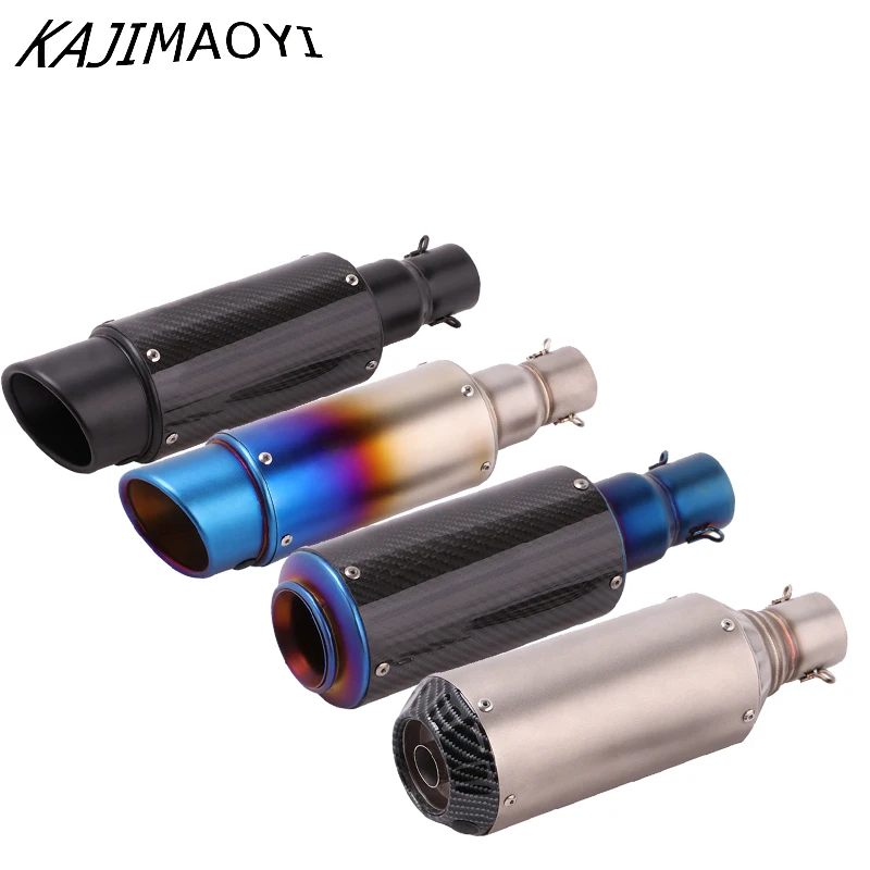 51 мм Универсальный Мотоцикл Скутер GP Racingproject глушитель спортивный мотоцикл MT07 MT09