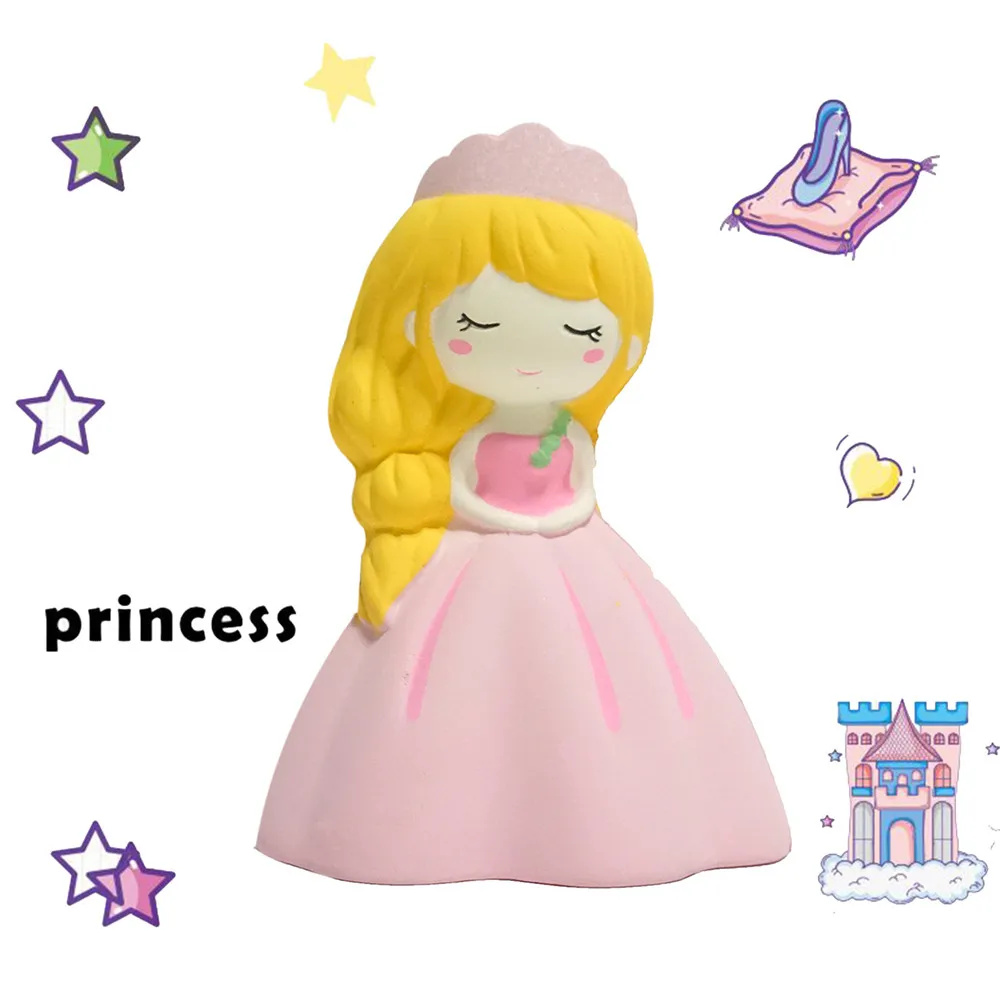 

Cartoon Adorable Princess Scented Slow Rising Squeeze Stress Reliever Toy Children Fun Playing Game Toy Baby Boy Girl Toys
