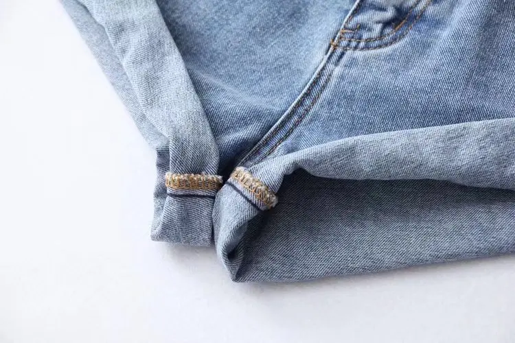 Шорты женские джинсовые с высокой талией|Женские шорты| |