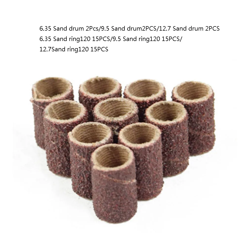 Наждачная бумага 51 шт./лот кольцевая Шлифовальная головка рулон наждачной бумаги
