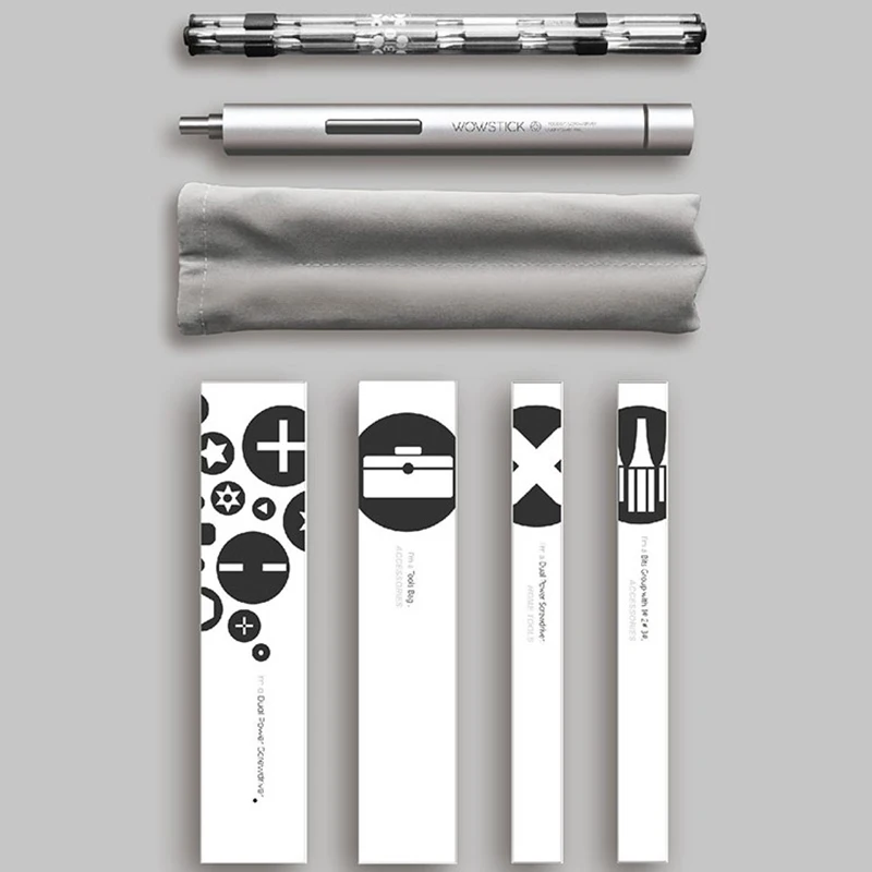 Шуруповерт Wowstick 1 P + 22 в двухрежимный с 20 насадками | Инструменты