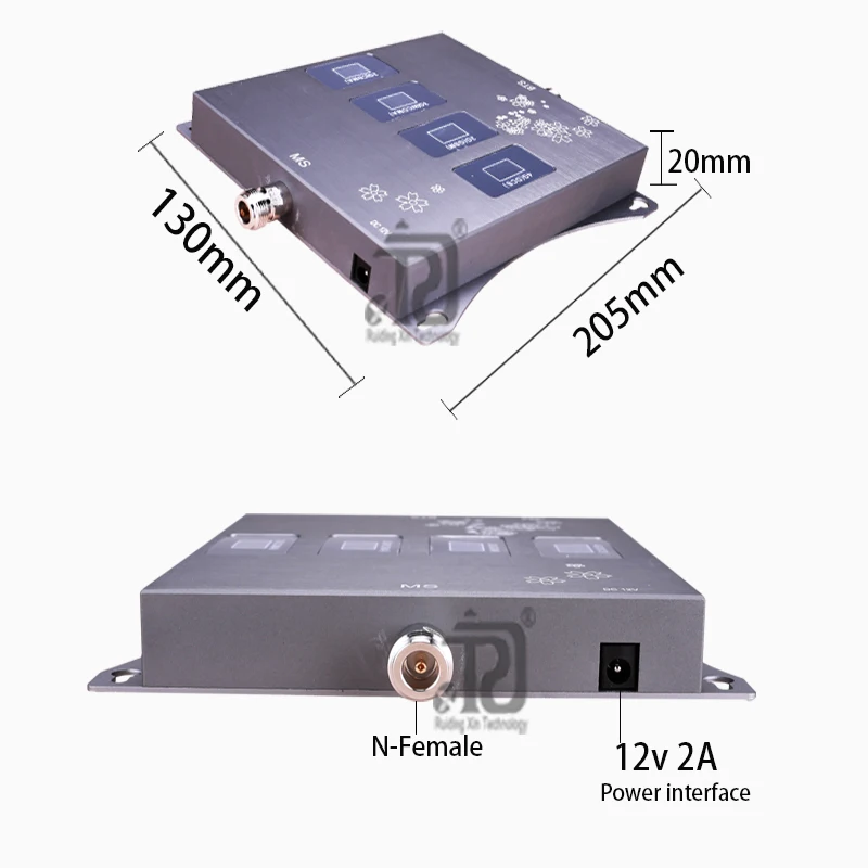 4g (диапазон 20)LTE800/900/1800/2100 четырехдиапазонный мобильный усилитель сигнала gsm