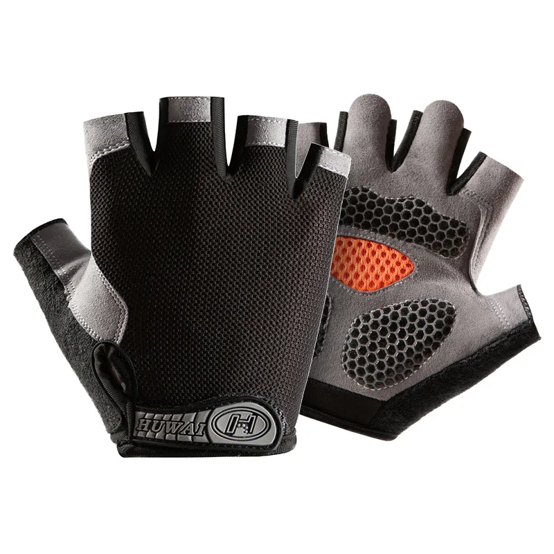

New Riding Gloves Anti-Slip Waterproof Winter Fishing Gloves Anti-Sweat Half Finger Gloves Breathable Anti-shock Sports Gloves