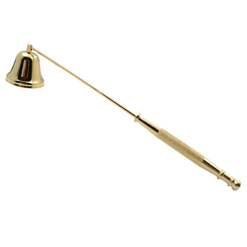 Stainless Steel Smokeless Candle Wick Bell Snuffer Home Hand Put Off Tool Kit Accessories Holders | Дом и сад