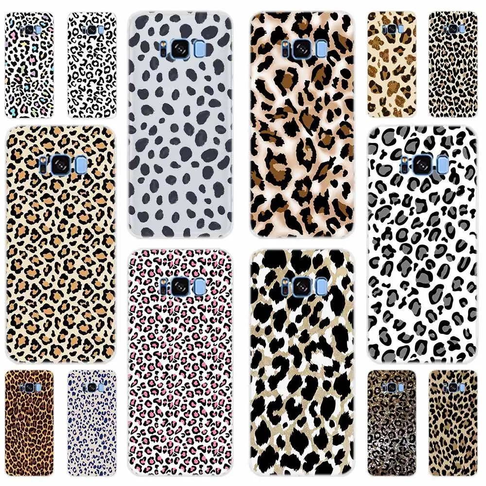 Чехол для телефона Samsung Galaxy S7 Edge S8 S9 S10 S11 S20 S30 Plus Uitra Lite E Leopard|Бамперы| |