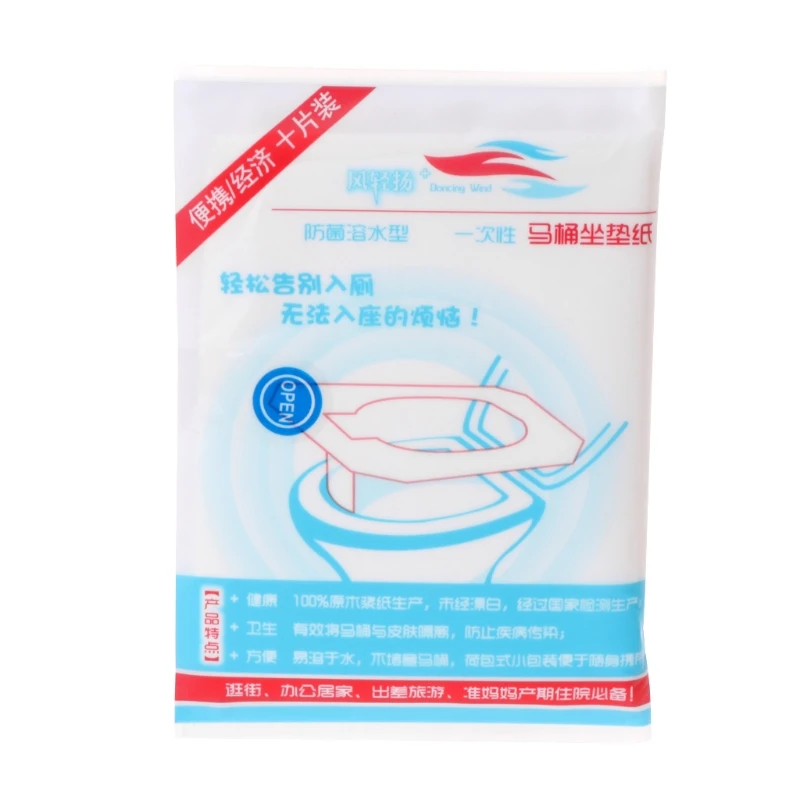 Набор аксессуаров для ванной комнаты 10 шт./пакет Travel сиденье унитаза коврик 100%