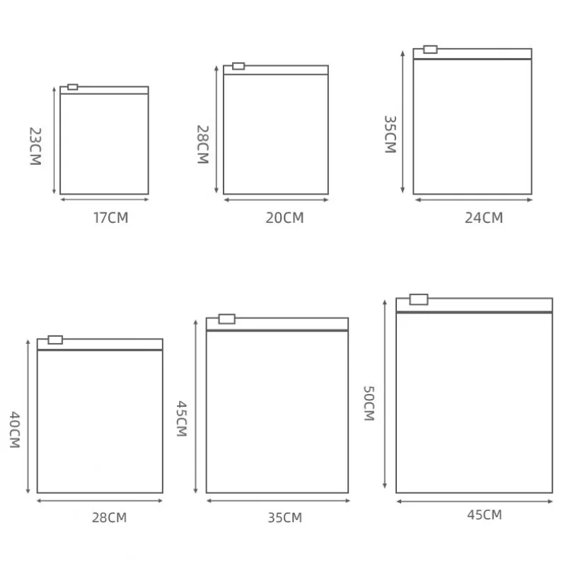 5 шт. Герметичная сумка для хранения |