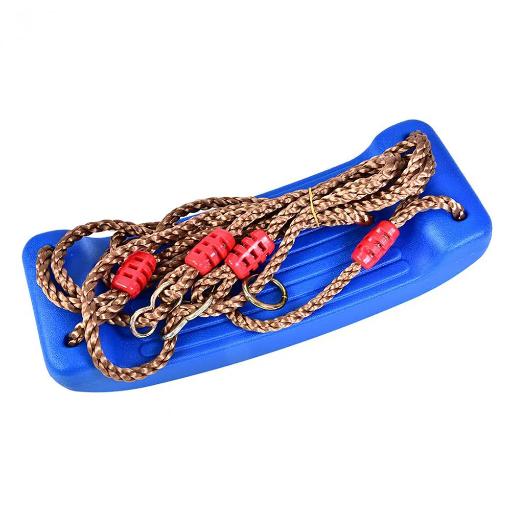 Детские уличные классические садовые качели с веревкой литой ремешок