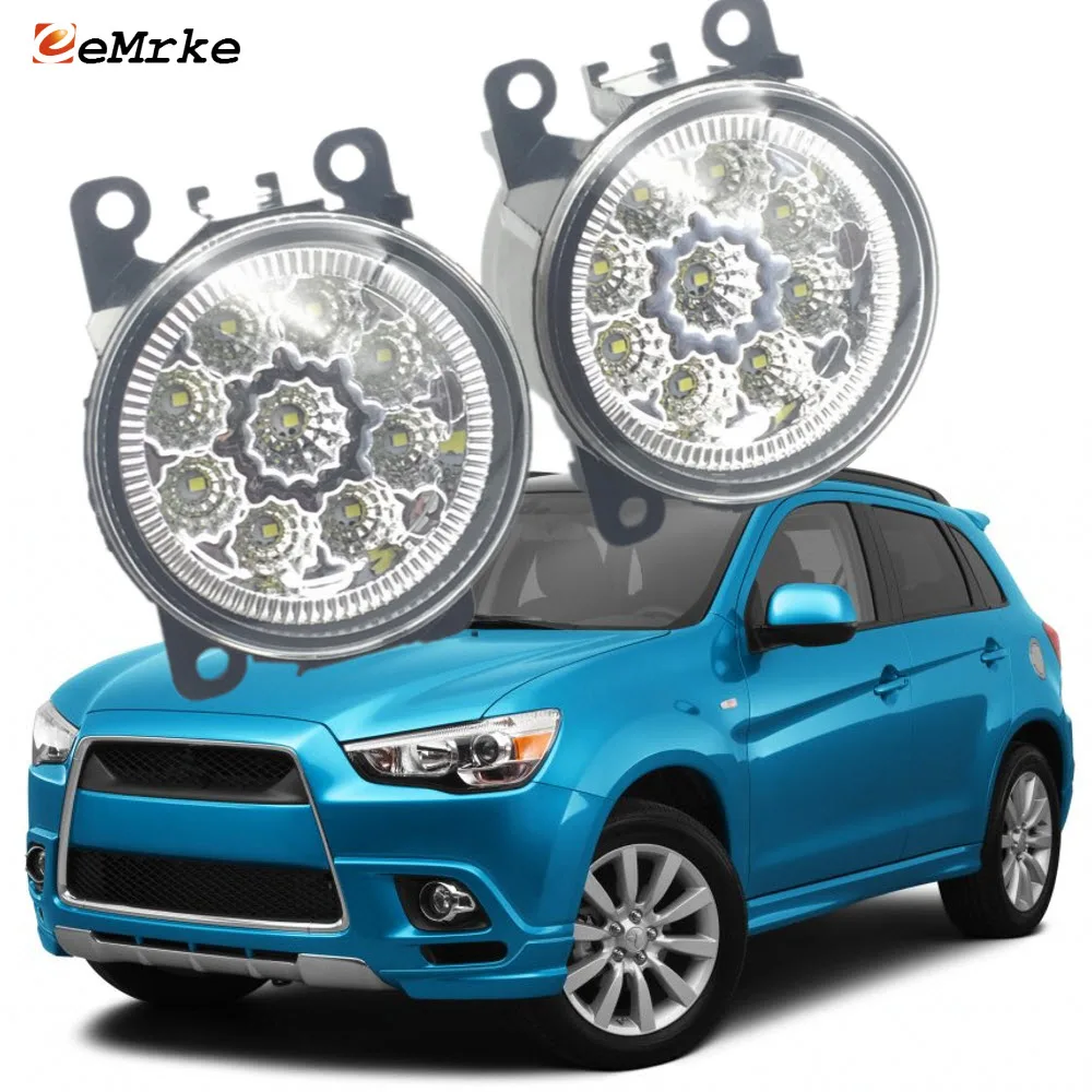 Автостайлинг для Mitsubishi ASX RVR Outlander Sport 2010 2011 2012 светодиодные противотуманные фары