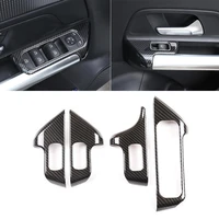 abs window lift switch button decorative cover trim for mercedes benz b glb class w247 x247 2020 2021 car interior accessories