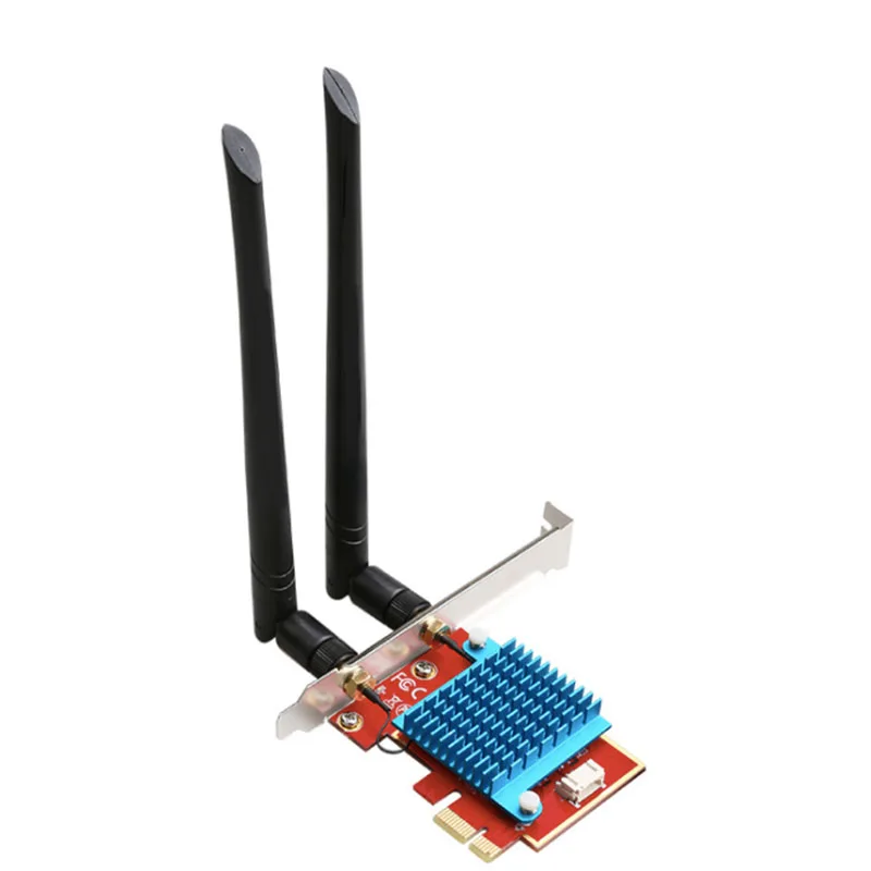 PCI e сетевая карта Двухдиапазонная 802 11 AX Wifi6 Express антенна Wi Fi 2 4 ГГц/телефон адаптер