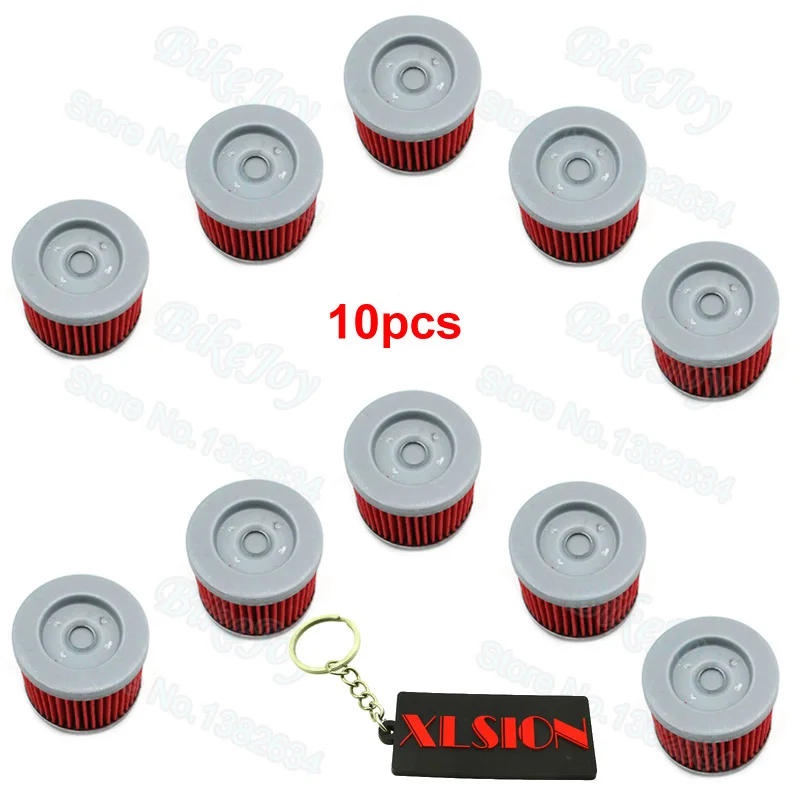 10pcs/pack Oil Filter For Lifan Zongshen Loncin CB250 Engine Dirt Pit Bike 150cc 200cc 250cc | Автомобили и мотоциклы