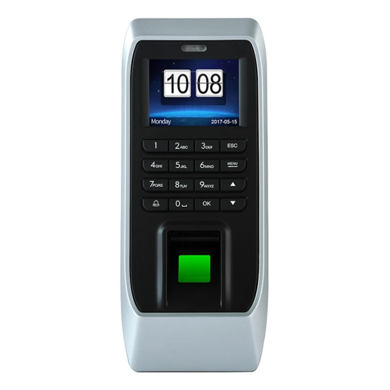 Fingerprint Access Control Machine Attendance Glass Door Password System (EU Plug) | Безопасность и защита