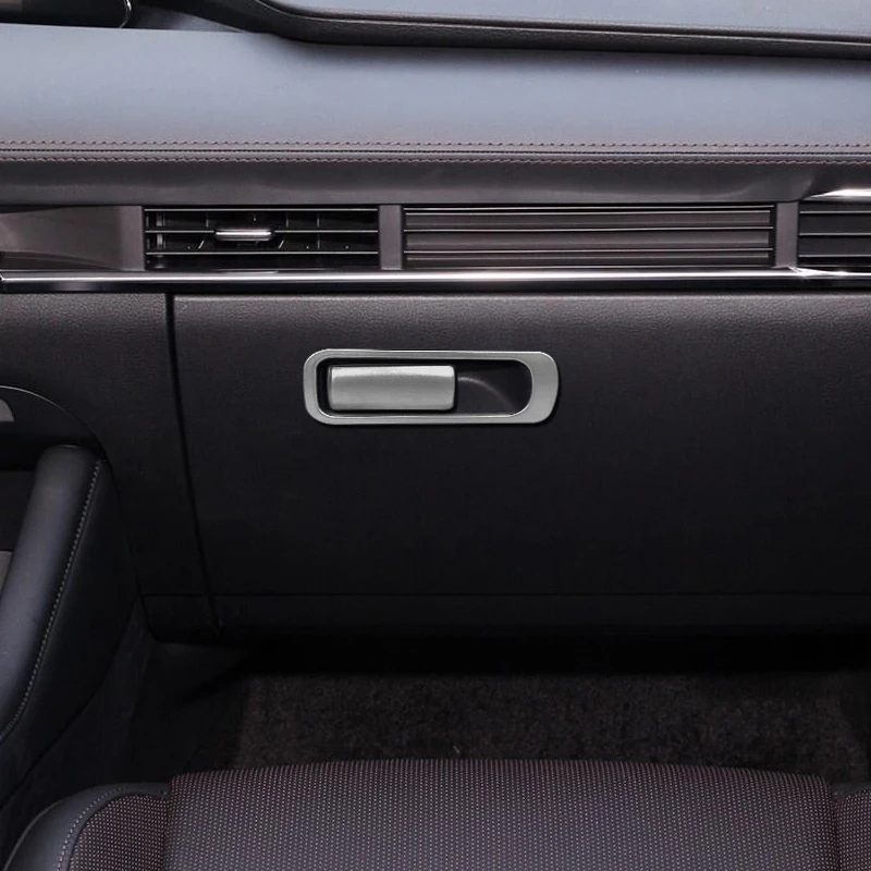 Car Styling Glove Box Sequins Interior Decoration Sequin For Mazda 3 BP 2019-Present Auto Accessories |
