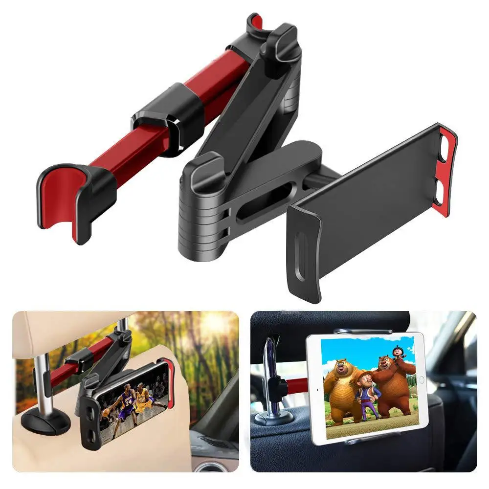 Гибкий автомобильный держатель для телефона на заднюю подушку подставка