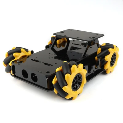 TT Мотор 4WD всенаправленный Мобильный автомобиль Mcnaim колесо шасси автомобиля