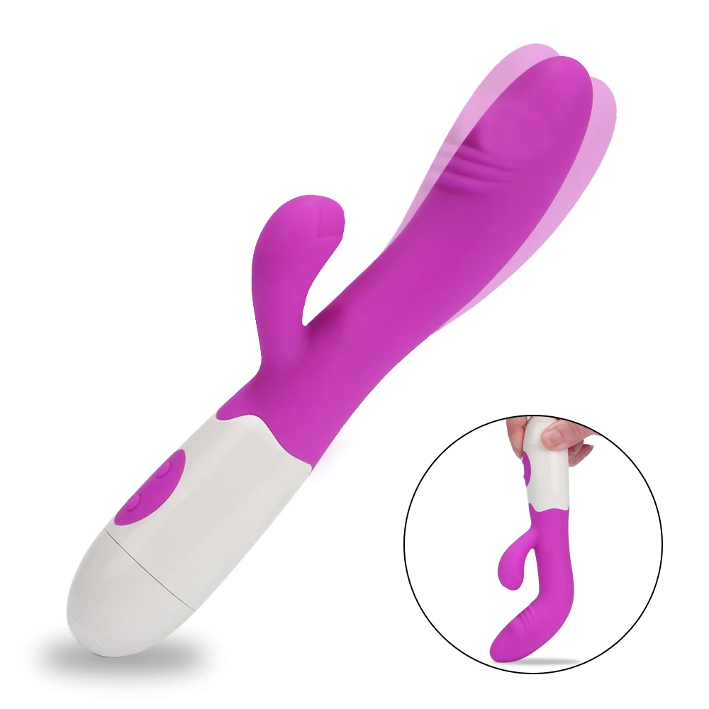 Водонепроницаемый 10 скоростей Gspot вибратор для женщин фаллоимитатор кролик